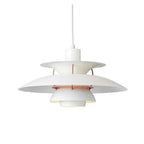 Scandinavian Pendant Light – matte metal, adjustable, colour choice