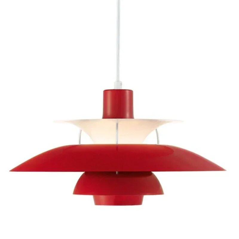 Scandinavian Pendant Light – matte metal, adjustable, colour choice