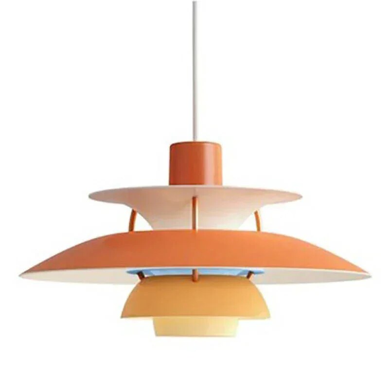 Scandinavian Pendant Light – matte metal, adjustable, colour choice