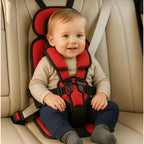 Foldable Travel Booster Seat with 5-Point Harness