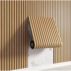 Self-Adhesive Slat Wallpaper