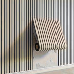 Self-Adhesive Slat Wallpaper
