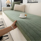 Sherpa Fleece Sofa Seat Cover
