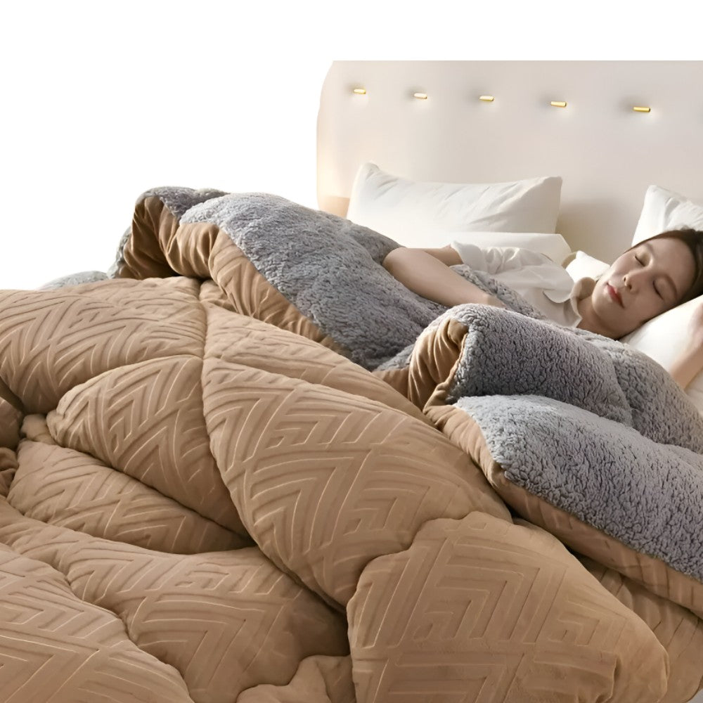 Sherpa Fleece Winter Duvet
