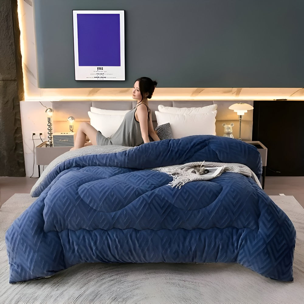 Sherpa Fleece Winter Duvet