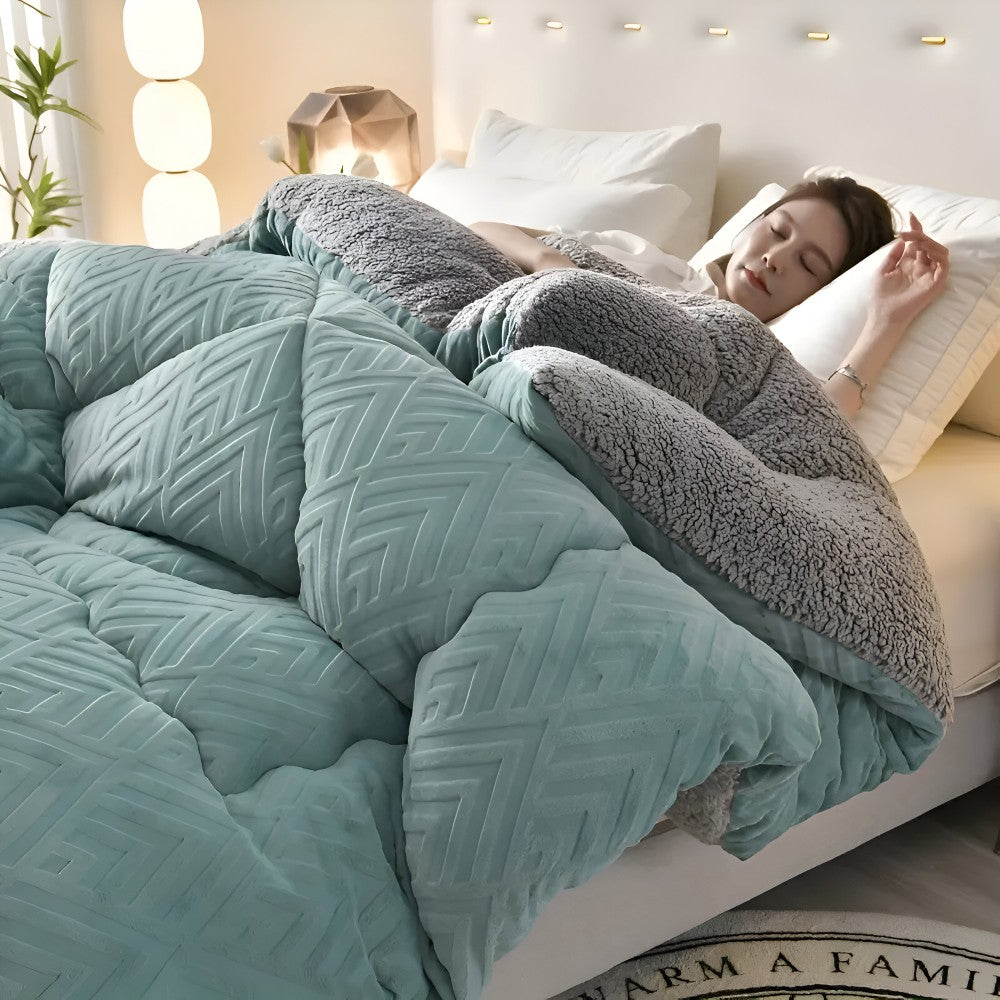 Sherpa Fleece Winter Duvet