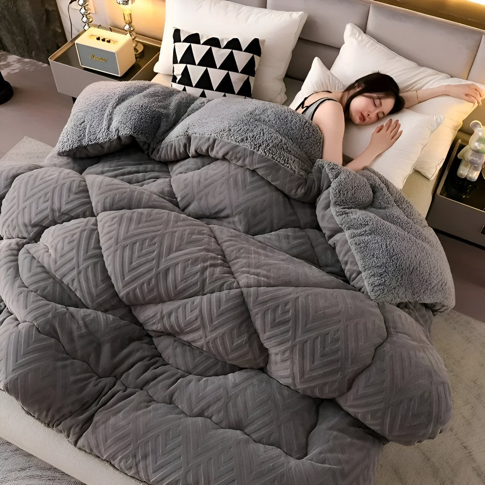 Sherpa Fleece Winter Duvet