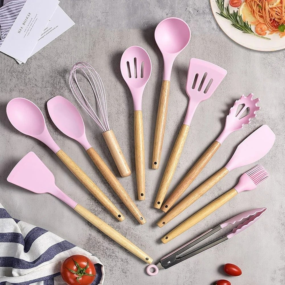 Silicone Cooking Utensil Set