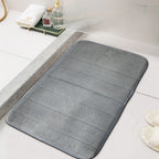 Soft Bath Mat – microfibre, non-slip backing, quick-dry design