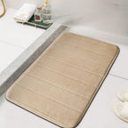 Soft Bath Mat – microfibre, non-slip backing, quick-dry design