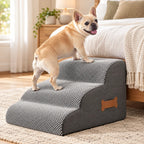 Soft Dog Stairs – joint-friendly foam, non-slip surface, washable