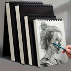 Spiral Bound Sketchbook Set – sketching, drawing, four compact books
