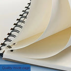 Spiral Bound Sketchbook Set – sketching, drawing, four compact books