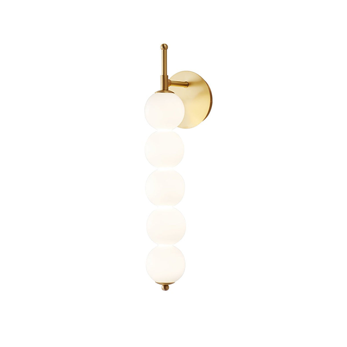 Stacked Globe Wall Light