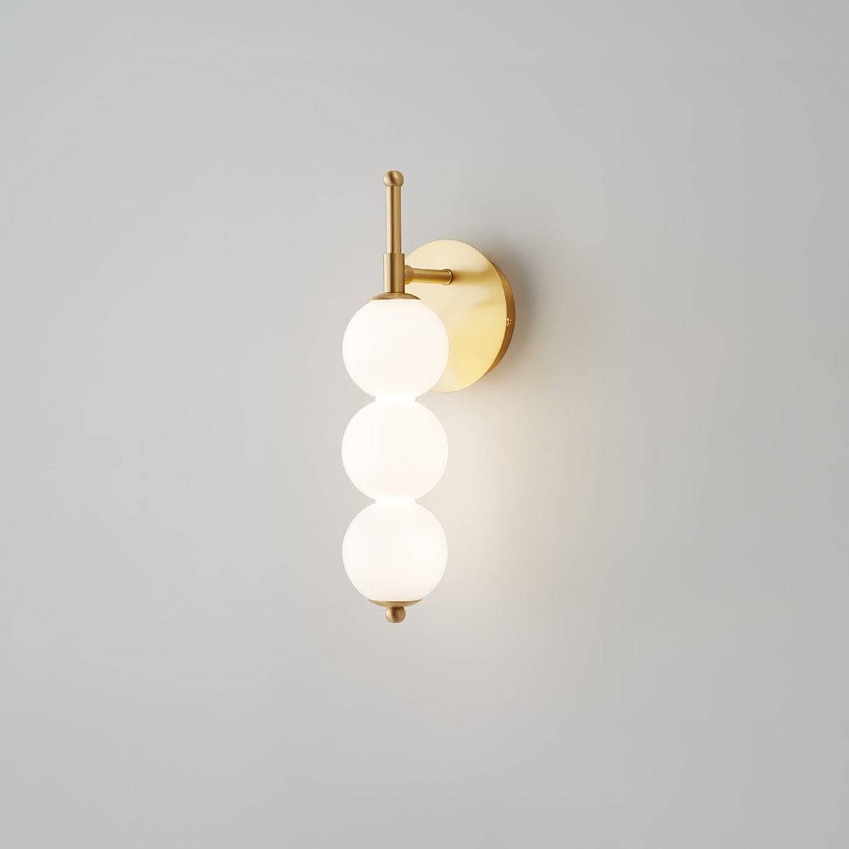 Stacked Globe Wall Light