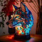 Stained Glass Animal Lamp