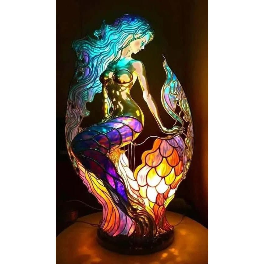 Stained Glass Animal Lamp
