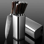 Stainless Steel Knife Block
