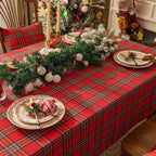 Tartan Christmas Tablecloth