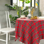 Tartan Christmas Tablecloth