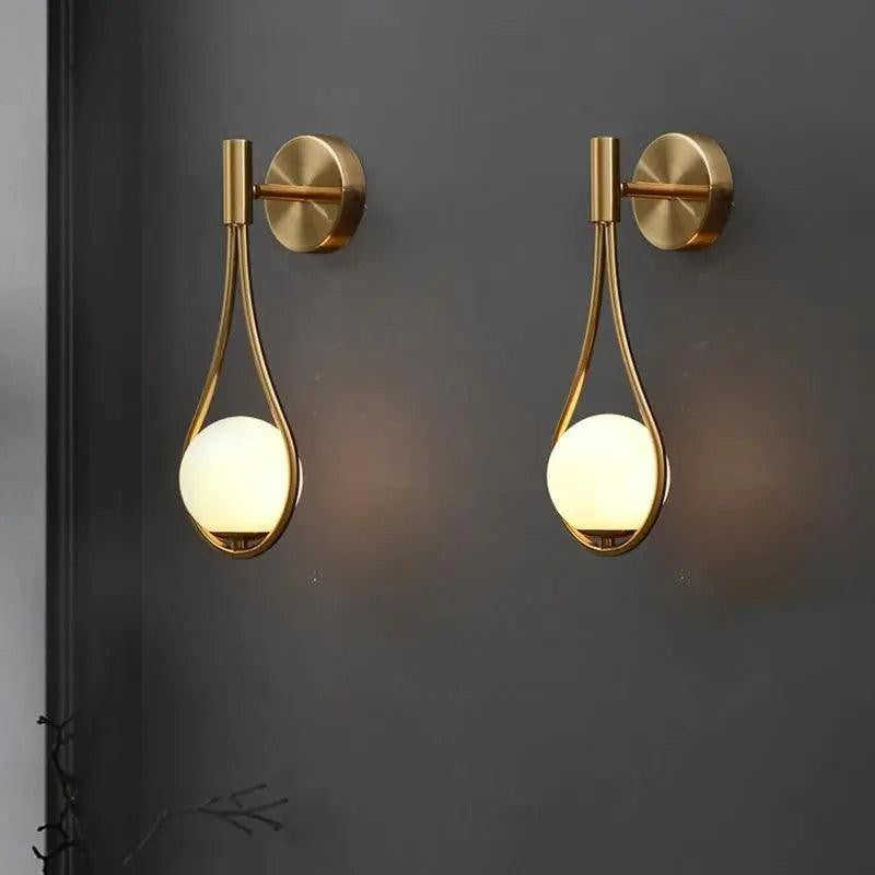 Teardrop Wall Light
