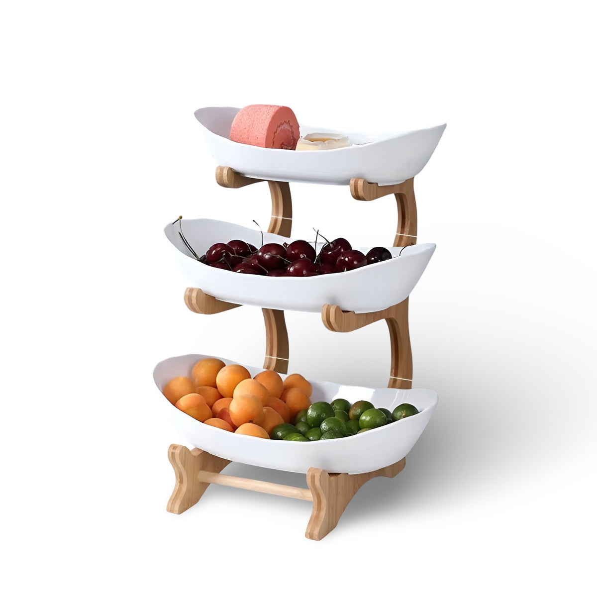 Tiered Fruit Bowl Stand
