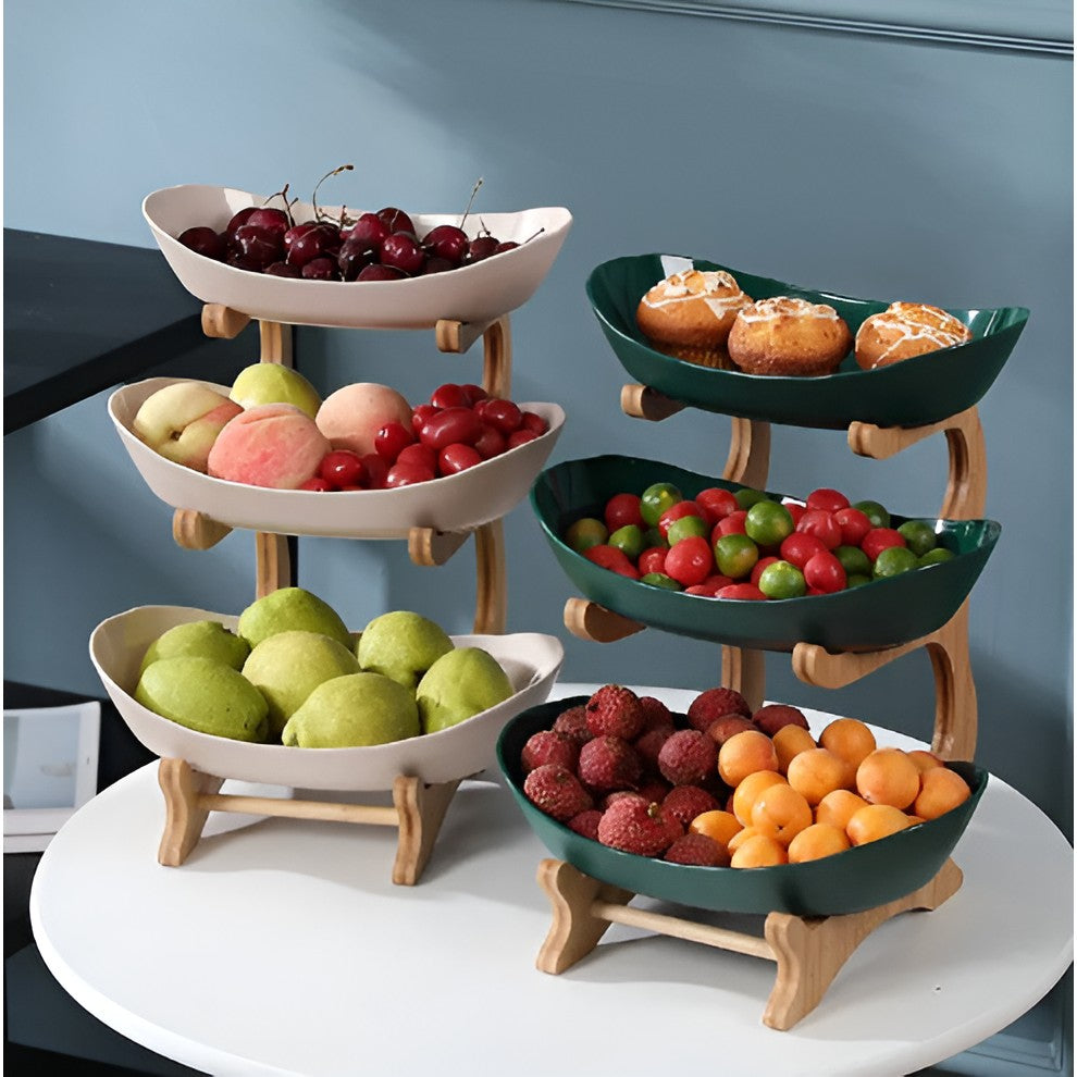 Tiered Fruit Bowl Stand