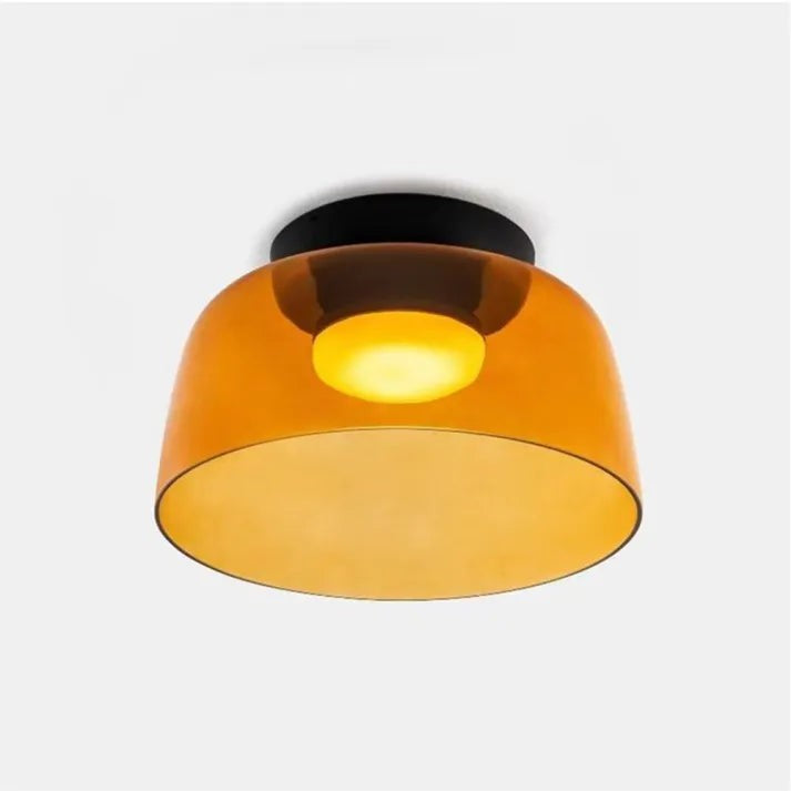 Tinted Glass Ceiling Light