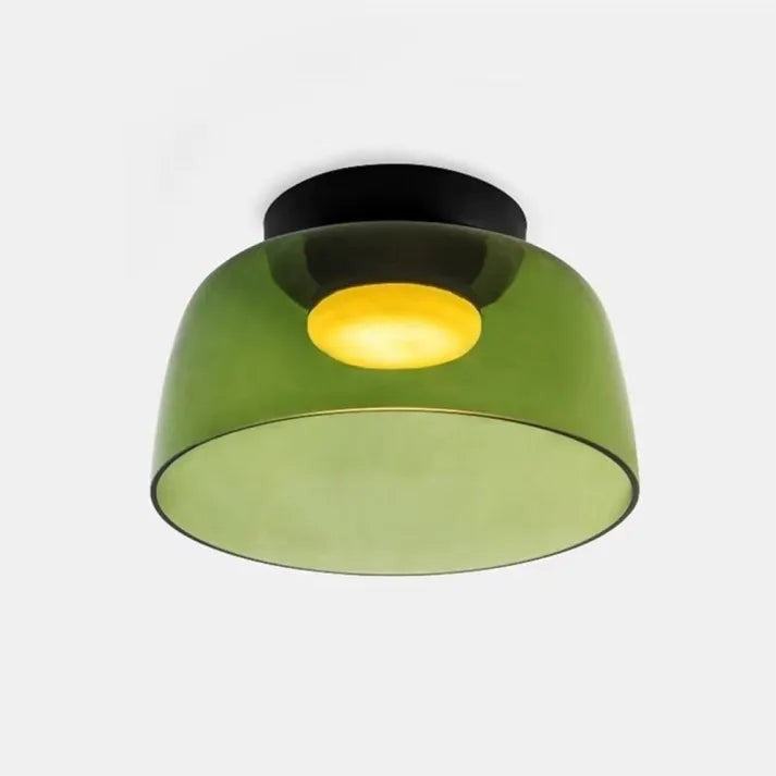Tinted Glass Ceiling Light