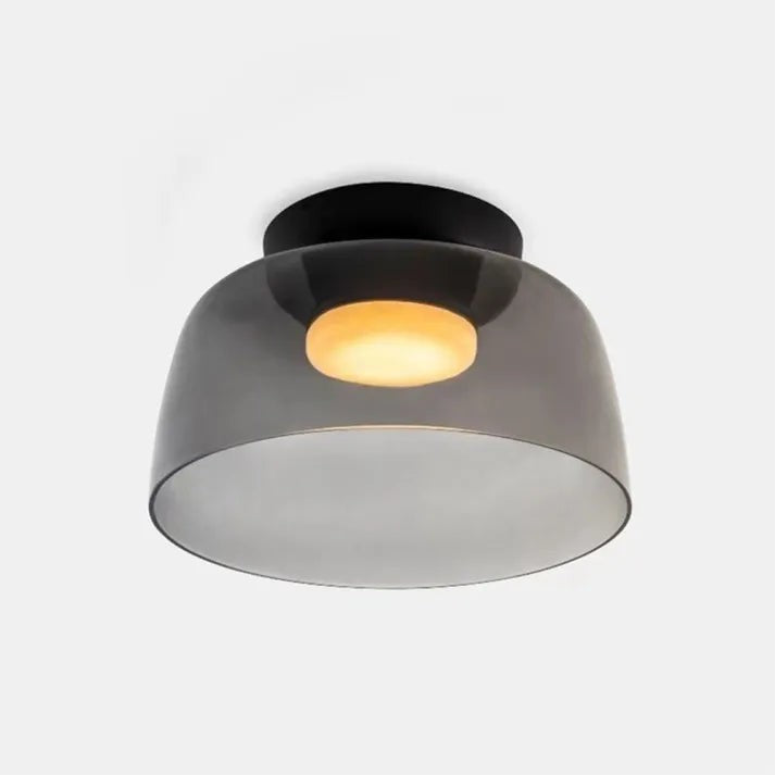 Tinted Glass Ceiling Light