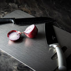 Titanium Cutting Board – Non-porous surface, lightweight, durable