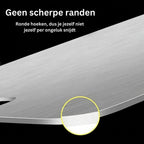 Titanium Cutting Board – Non-porous surface, lightweight, durable