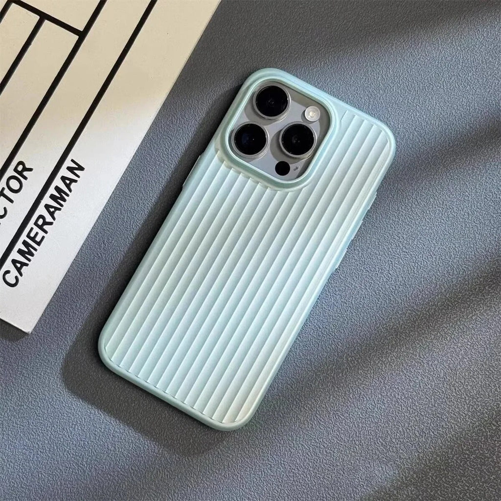 Titanium Shield iPhone Case – slim profile, shockproof, textured grip
