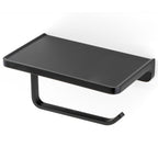 Toilet Roll Holder with Shelf