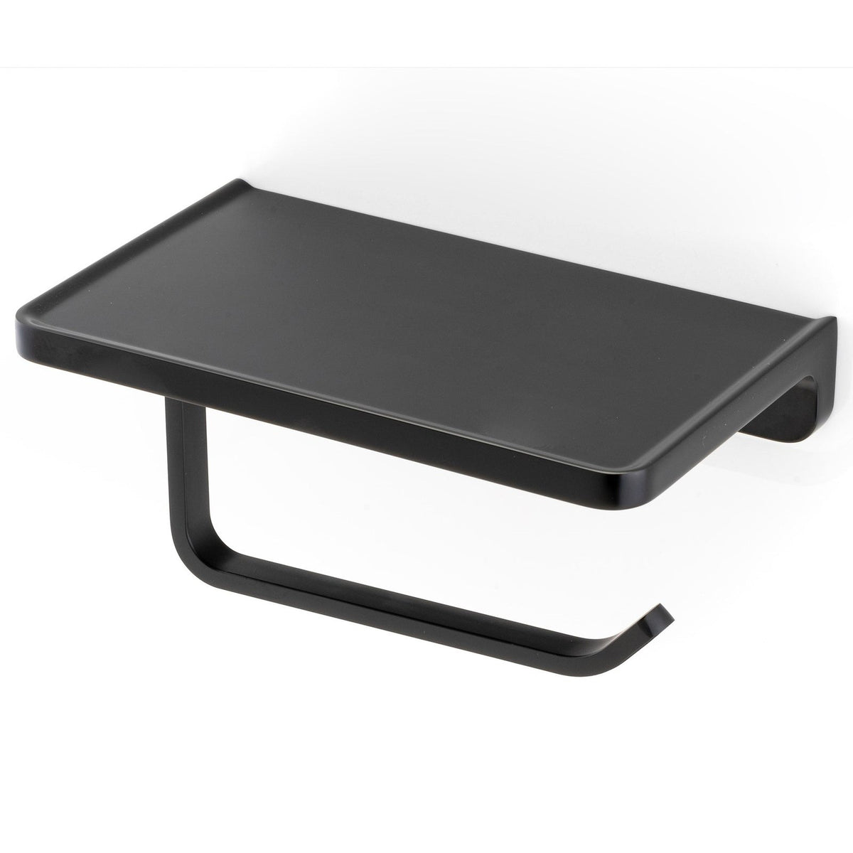 Toilet Roll Holder with Shelf
