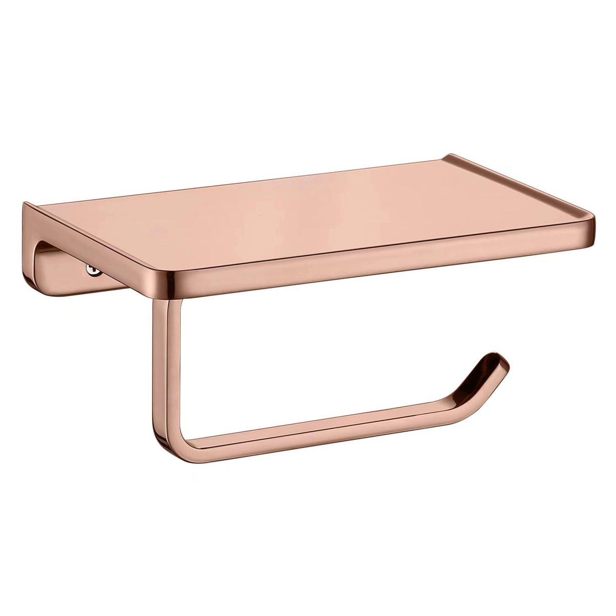 Toilet Roll Holder with Shelf