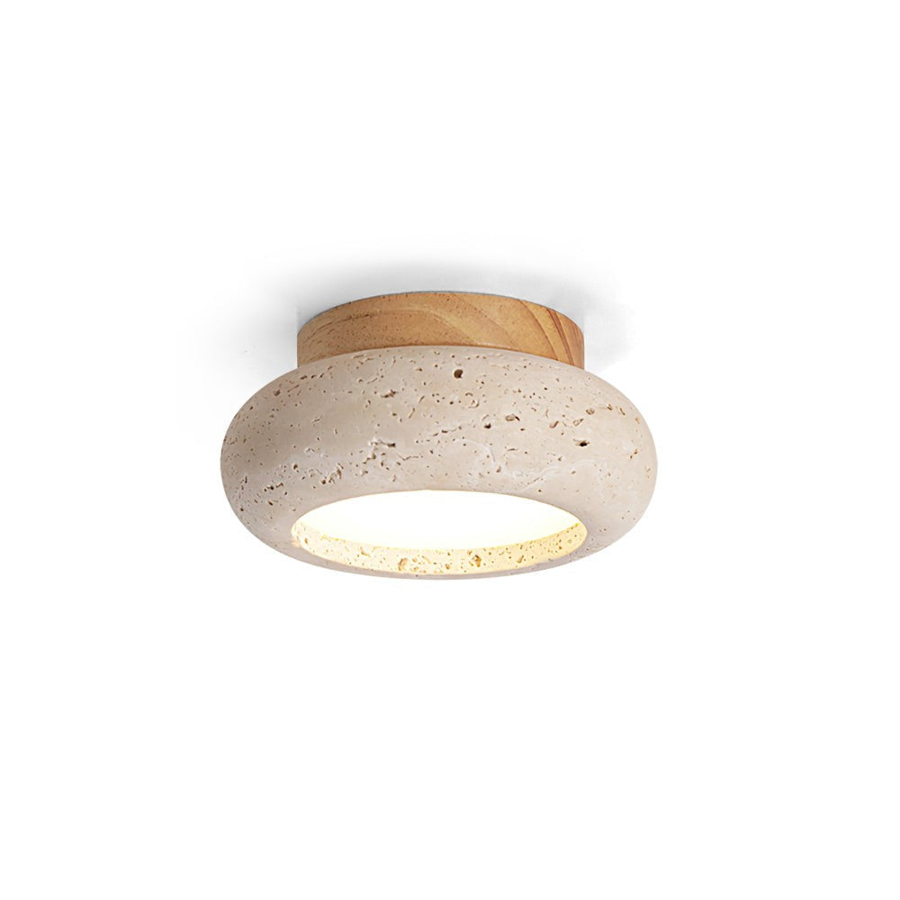 Travertine Ceiling Light