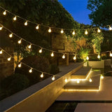 USB Crystal Ball Lights – faceted or matt LED globes, weatherproof, two lengths