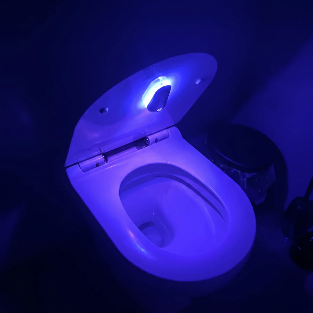 UV-C Toilet Sanitiser – motion night light, USB rechargeable
