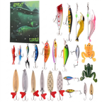 Fishing Advent Calendar – 24 lures, spinners and soft baits