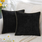 Velvet-Look Cushion Cover