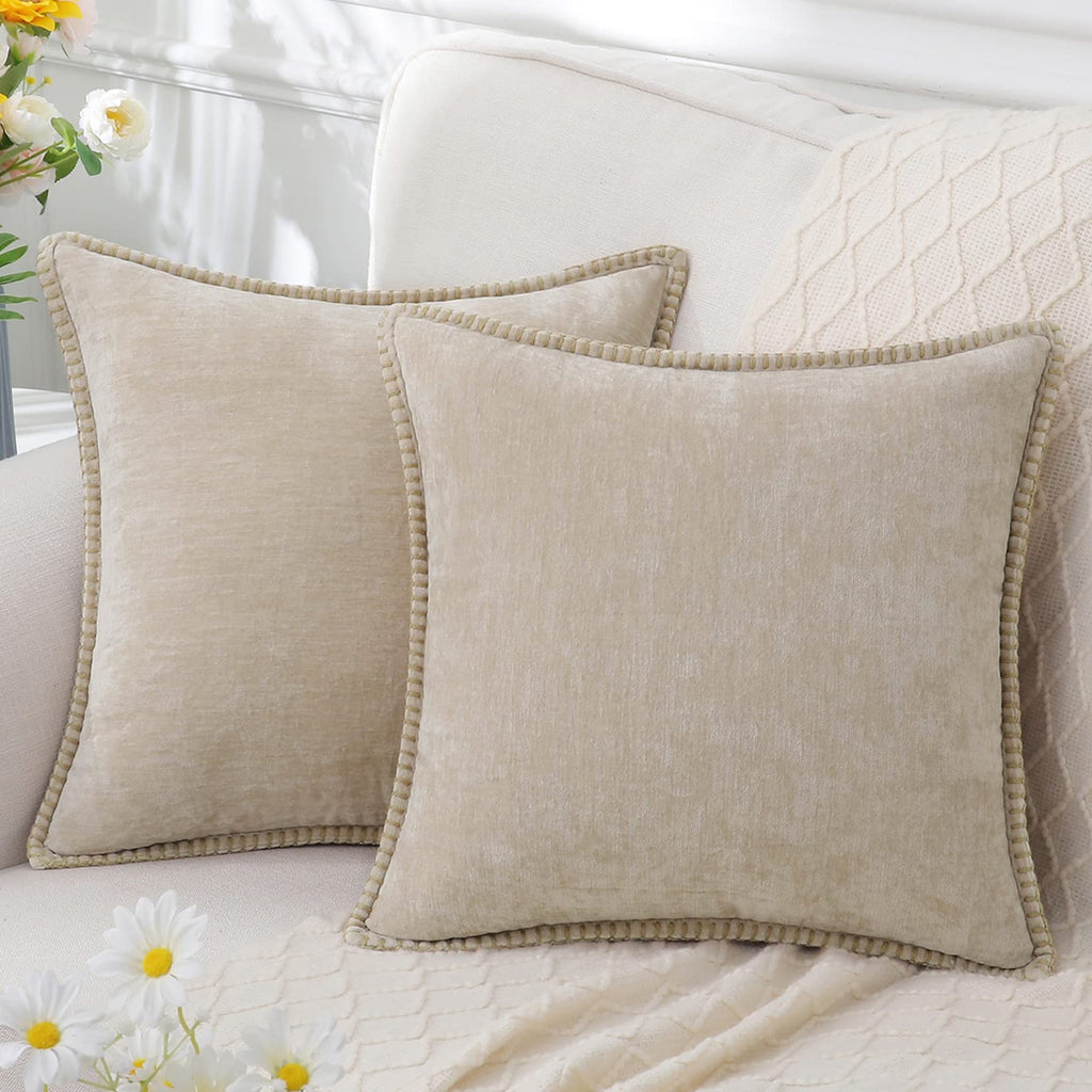 Velvet-Look Cushion Cover