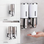 Wall Mounted Soap Dispenser – stainless steel, smooth pump
