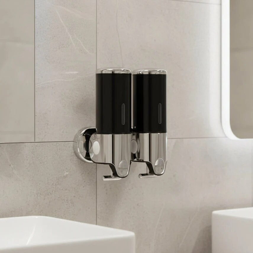 Wall Mounted Soap Dispenser – stainless steel, smooth pump