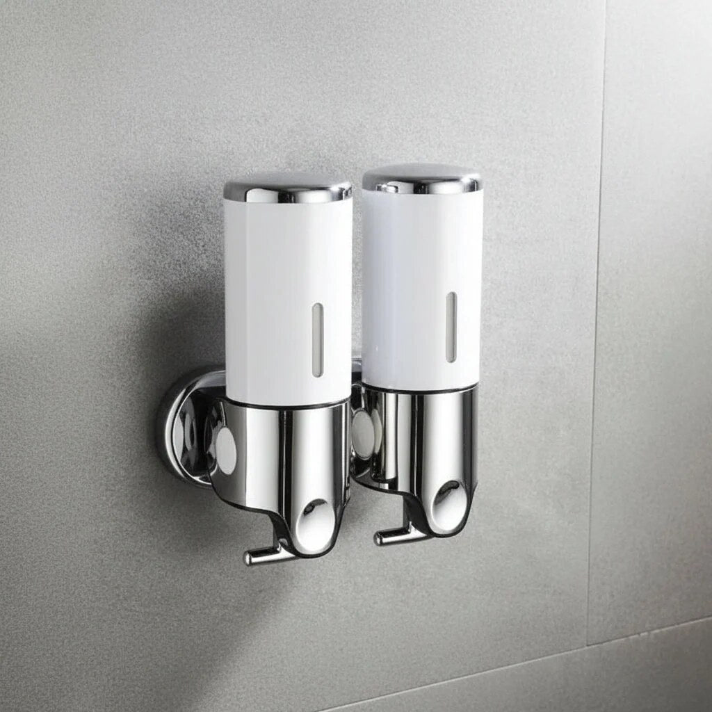 Wall Mounted Soap Dispenser – stainless steel, smooth pump