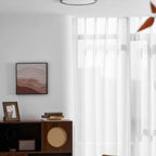 Walnut Wood Ceiling Light – minimalist flush mount design
