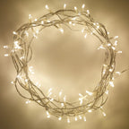 Warm White Fairy Lights – clear cable, 200 LEDs, static effect