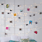 Warm White Fairy Lights – clear cable, 200 LEDs, static effect