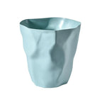 Waste Bin – crumpled paper design, minimalist irregular shape