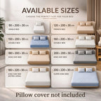Waterproof Mattress Protector – soft velvet, breathable, secure fit